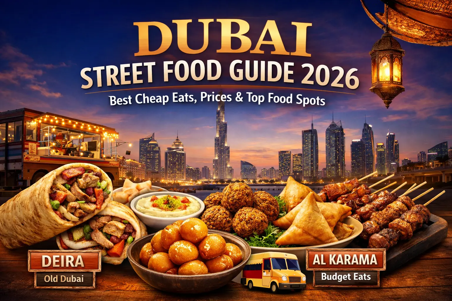 Dubai Street Food 2026: Where to Eat, What to Try & How Much It Costs